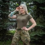Футболка M-Tac 93/7 Summer Lady Dark Олива, dark Olive 6