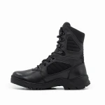 Тактичне взуття Milbot Conquest. Натуральна шкіра. Чорні 5 Тактичне взуття Milbot Conquest. Натуральна шкіра. Чорні 5