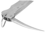 Ніж морський зі cвайкою матовий Silver 6