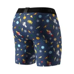 Труси чоловічі анатомічні Man's Set Anatomic Long 2.0 Black Series. Ракети 4