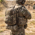 Комплект спорядження DayTreck Tactical Set (під плити 25 × 30 см). Мультикам 4