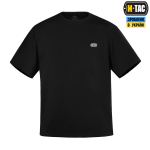 Футболка M-Tac Cotton Hard Oversize Чорна, black, чорний 2 Футболка M-Tac Cotton Hard Oversize Чорна, black, чорний 2