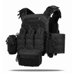 Комплект спорядження Vanguard Strike Kit (на базі плитоноски PRO). 25х30 см. Чорний