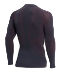 Термофутболка з довгим рукавом чоловіча Accapi Polar Bear New, Black/Red 2