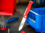 Ніж Boker Atlas Red, клинок 73 мм, сталь Sandvik 12C27 6
