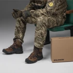 Черевики SALOMON Quest 4 Gore-tex. Койот/Жовтий 11 Черевики SALOMON Quest 4 Gore-tex. Койот/Жовтий 11