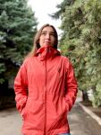 Мембранна жіноча куртка Black Diamond W Stormline Stretch Rain Shell, Pomegranate 49