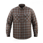 Сорочка M-Tac Lumberjack Merino Cold Weather. Сірий/Коричневий 2