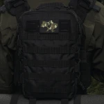 Тактический рюкзак на 10 л. Крепление Molle. Cordura 1000D. Черный 7 Тактический рюкзак на 10 л. Крепление Molle. Cordura 1000D. Черный 7