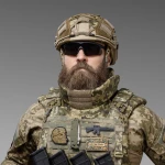 Маскировочный кавер на шлем (универсальный). Пиксель (мм-14). Размер M 4 Маскировочный кавер на шлем (универсальный). Пиксель (мм-14). Размер M 4