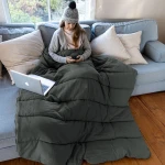 Спальний мішок Naturehike F150 (від 13°C до -4°C). Правий. Графіт 5