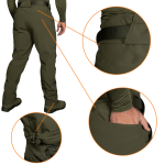 Штаны SoftShell Mesh Олива 5
