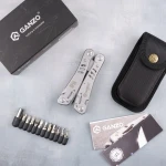 Мультитул Ganzo G301. Нержавіюча сталь. 26 функцій. Сірий 6