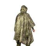 Пончо Piligrim Oxford. Вологостійке з військовим забарвленням. Піксель (мм-14) 4 Пончо Piligrim Oxford. Вологостійке з військовим забарвленням. Піксель (мм-14) 4