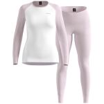 Комплект Odlo Active Warm W, Orchid Ice-white
