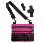 Мужская тактическая сумка через плечо HardKit RoKit Magenta M MOLLE Velcro 2