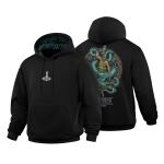 Худые M-Tac Hoodie Ragnarok хлопок Hard, Черный