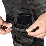 Штани тактичні карго Герць 2.0 Twill Camotec. Чорний мультикам 5 Штани тактичні карго Герць 2.0 Twill Camotec. Чорний мультикам 5