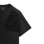Футболка M-Tac Phantom Project Zipper combo Cotton Nylon Чорна, black, чорний 3