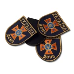 Шеврон (нашивка) ГСЧС Украины на липучке, 9 х 8 см 4 Шеврон (нашивка) ГСЧС Украины на липучке, 9 х 8 см 4