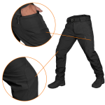 Штани SoftShell Vent Чорні 5 Штани SoftShell Vent Чорні 5