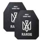 Керамические бронеплиты 6-го класса Rarog Premium, S (23х30 см), комплект. Вес 2.35 кг