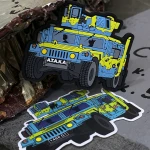 Патч (шеврон) «HMMWV Scooby-do» від Sanchi×А.Т.А.К.А. М’який ПВХ пластик 3 Патч (шеврон) «HMMWV Scooby-do» від Sanchi×А.Т.А.К.А. М’який ПВХ пластик 3