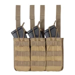 Тройной подсумок под магазины АК/АR. Cordura 1000. Molle. Койот 3