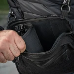 Сумка M-Tac Admin Bag Medium Elite з липучкою Hex. Чорний 5