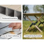 Складаний стіл Naturehike Star Jane T01 CNK2550JJ018 89х60 см бежевий 6 Складаний стіл Naturehike Star Jane T01 CNK2550JJ018 89х60 см бежевий 6