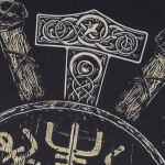 Футболка с рисунком "Valhalla Logo" Graphite 4 Футболка с рисунком "Valhalla Logo" Graphite 4
