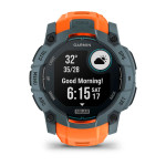 Смарт-годинник Garmin Instinct 3, 50mm, Solar, Twilight Bezel w/Solstice Band, GPS. Помаранчевий 6