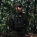 Сумка-напашник стандартная. Материал Cordura 1000. Черная 2 Сумка-напашник стандартная. Материал Cordura 1000. Черная 2