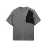 Футболка Phantom Project/M-Tac Zipper combo Cotton Nylon Світло, light Grey, світло-сірий