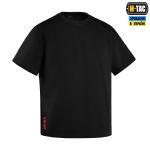 Футболка M-Tac Train Hard Oversized Cotton Hard Чорна, black, чорний 4