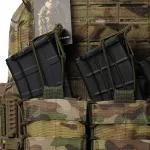 Плитоноска жіноча Warmor gen.3 FL (for Ladies). З підсумками під магазини АК і швидким бічним і верхнім скиданням (без плит). Мультикам. 8