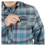 Сорочка Helikon-Tex Defender Mk2 Pilgrim, Blue Plaid 7 Сорочка Helikon-Tex Defender Mk2 Pilgrim, Blue Plaid 7