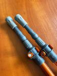 Трекінгові телескопічні палиці Pinguin Shock FL/TL Foam, 63-135 см, Orange 7