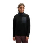 Женская кофта флисовая Black Diamond W Rift HZ Fleece Jacket, Black/Black 2 Женская кофта флисовая Black Diamond W Rift HZ Fleece Jacket, Black/Black 2