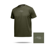 Футболка Basic Military T-Shirt з колекції NAME. Cottone\Elastane, олива