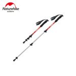 Трекінгова палиця Naturehike 6061 AL NH17D001-Z, 50-100 см, алюміній, червона