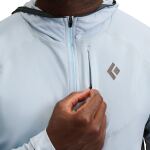 Мужская кофта с рукавом реглан Black Diamond M Alpenglow Pro Hoody, Fog Blue 6 Мужская кофта с рукавом реглан Black Diamond M Alpenglow Pro Hoody, Fog Blue 6