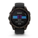 Смарт-годинник Garmin Fenix 8 Sapphire Solar 47 мм. Чорний 11