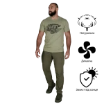 Футболка Bavovna Falcon Camotec. Cotton. Светлая олива 3 Футболка Bavovna Falcon Camotec. Cotton. Светлая олива 3