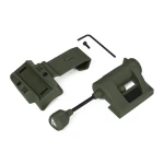 Тактический фонарик LT-09-T на шлем с 4-мя светодиодами. Олива 4 Тактический фонарик LT-09-T на шлем с 4-мя светодиодами. Олива 4