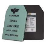 Титано-керамические бронеплиты 6 класса Hyperion (комплект). Вес 6,2 кг. Размер М (25х30 см) 2