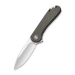 Ніж складаний Civivi Elementum C907T D2 Micarta Коричневий, темно-зелений