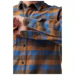 Рубашка тактическая "5.11 Tactical® Lester Flannel Plaid Long Sleeve Shirt" Cobalt Blue Plaid 5 Рубашка тактическая "5.11 Tactical® Lester Flannel Plaid Long Sleeve Shirt" Cobalt Blue Plaid 5