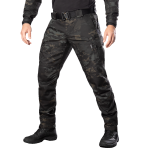 Штани тактичні карго Герць 2.0 Twill Camotec. Чорний мультикам