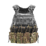 Вставка на переднюю панель UTactic Cuatro Mag Pouch Bungee. Мультикам 4
